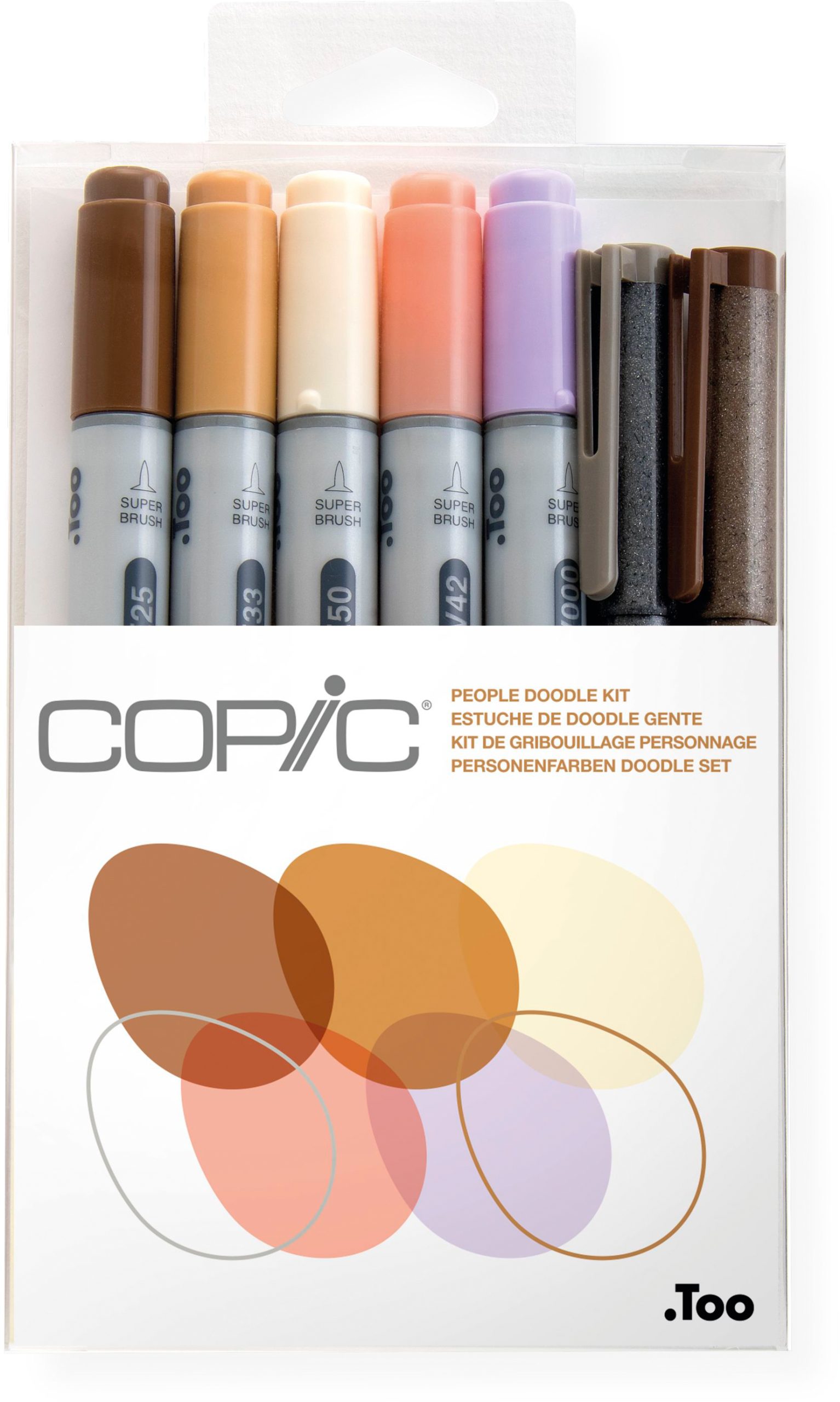COPIC-22075671-4511338053928 COPIC Marker Ciao 22075671 People Doodle kit, 7 Stück – Hochwertig & günstig bei ShopDeca