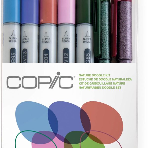 COPIC Marker Ciao 22075672 Nature Doodle kit, 7 Stück
