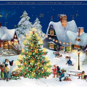 COPPENRATH Adventskalender Schokolade 95317 Weihnachtsdorf