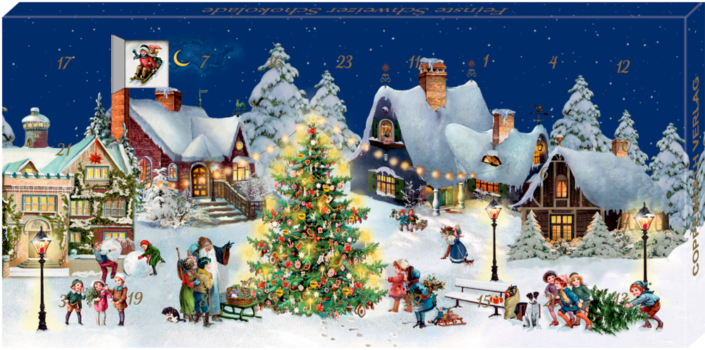 COPPENRATH-95317-4050003953175 COPPENRATH Adventskalender Schokolade 95317 Weihnachtsdorf – Hochwertig & günstig bei ShopDeca