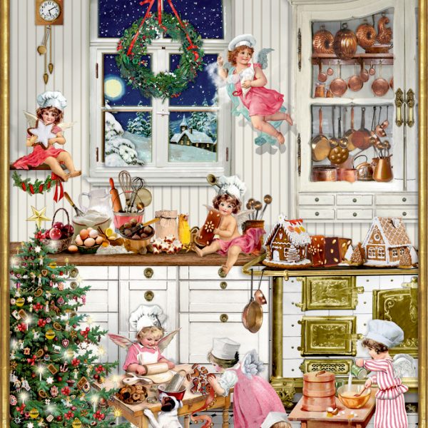 COPPENRATH Zettel Adventskalender 95572 Weihnachtsbäckerei