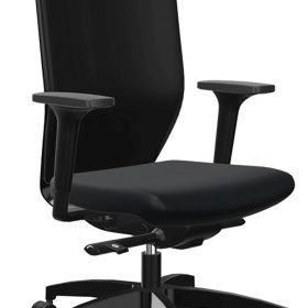 DAUPHIN Bürodrehstuhl 473.41 Stilo Mesh, schwarz
