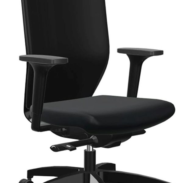 DAUPHIN Bürodrehstuhl 473.41 Stilo Mesh, schwarz