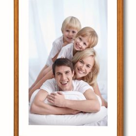 DEBEX Wechselrahmen 24×30cm 600203-240X3 Holz braun