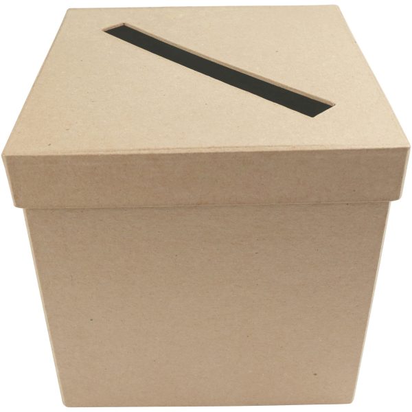 DECOPATCH Bastelform Briefkasten 2 Stück EV013O 19x19x19 cm