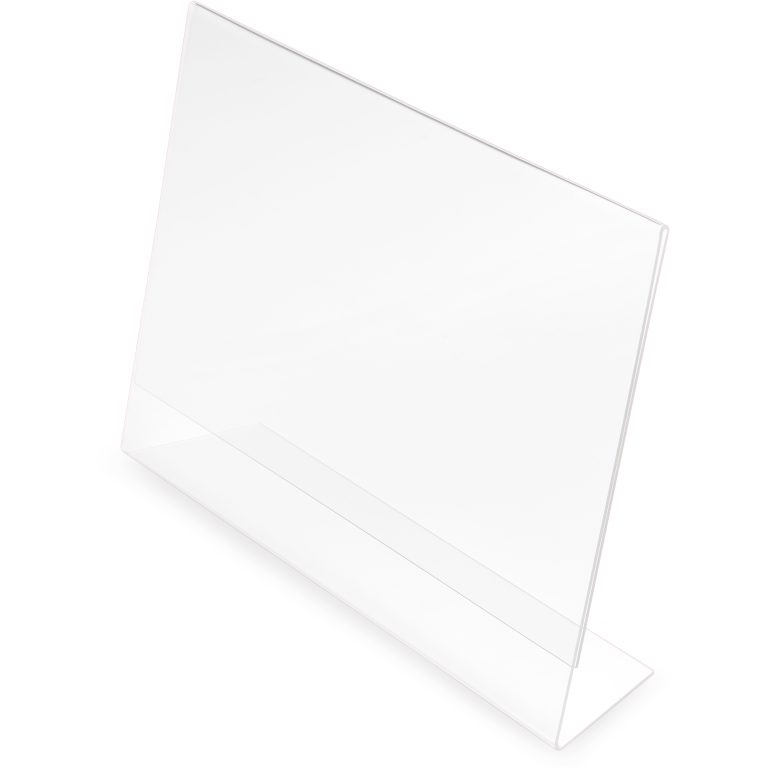 DEFLECTO Tischaufsteller Classic Image 480201 A8, quer, schräg