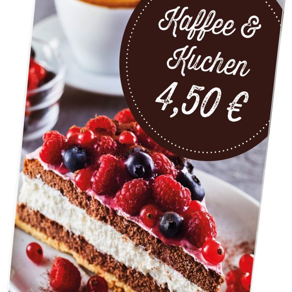 DEFLECTO Tischaufsteller Classic Image 480601 A9, hoch, schräg