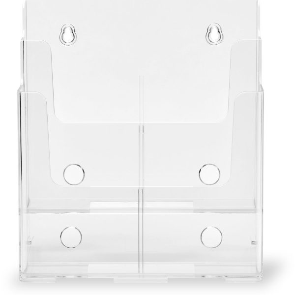 DEFLECTO Prospekthalter Classic A4 LHPA421 transparent 2 Fächer