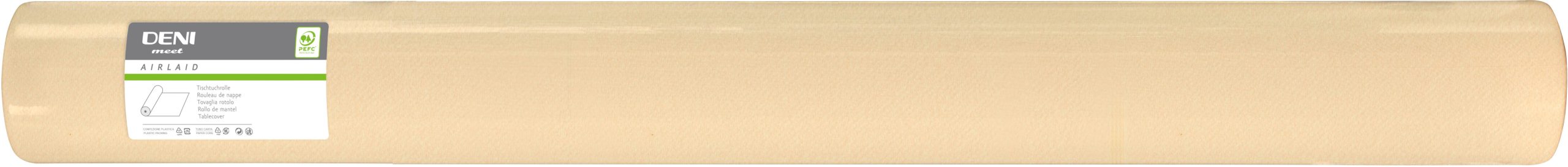 DENI Tischtuchrolle Airlaid 16095 120cmx50m champagner