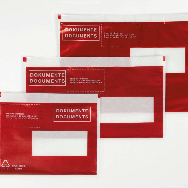 DOCUFIX Dokumententaschen C6/5 2FVDO350826 fenster rechts 250 Stück
