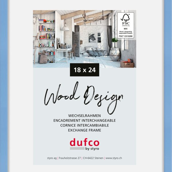 DUFCO Bilderrahmen Hay 18x24cm 1610.81063 hellblau
