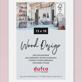 DUFCO Bilderrahmen Hay 13x18cm 1610.81081 hellrosa