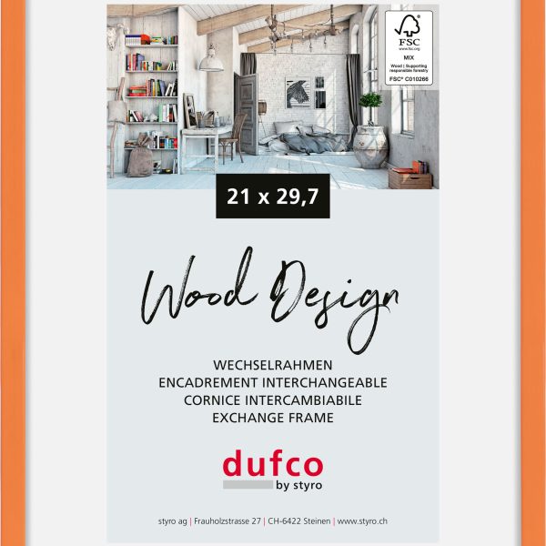 DUFCO Bilderrahmen Hay 21x29.7cm 1610.81104 orange