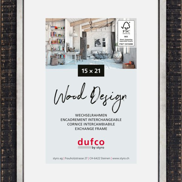 DUFCO Bilderrahmen Lima 15x21cm 1610.81132 anthrazit