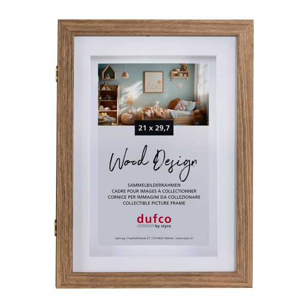 DUFCO Bilderrahmen 21x29.7cm 1620.10003 MemoryFrame, Eiche