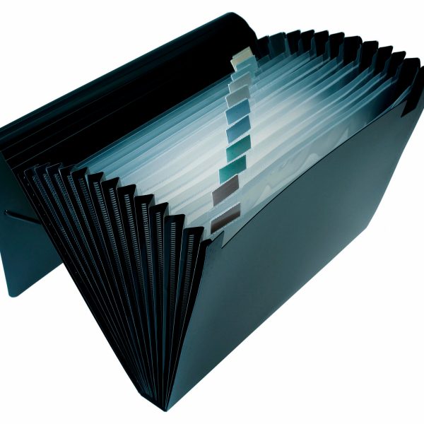 DUFCO Expanding File A4 51500.03679 schwarz 12 Fächer