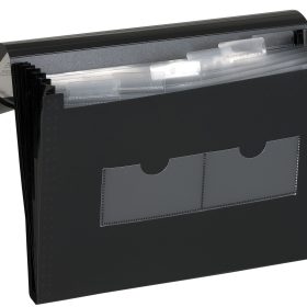 DUFCO Expanding File A4 51500.03691 schwarz 6 Fächer