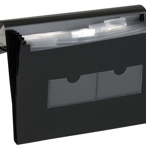 DUFCO Expanding File A4 51500.03691 schwarz 6 Fächer