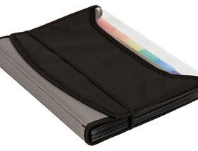 DUFCO Fächermappe SoftTouchNylon A4 51500.03823 schwarz 13 Fächer