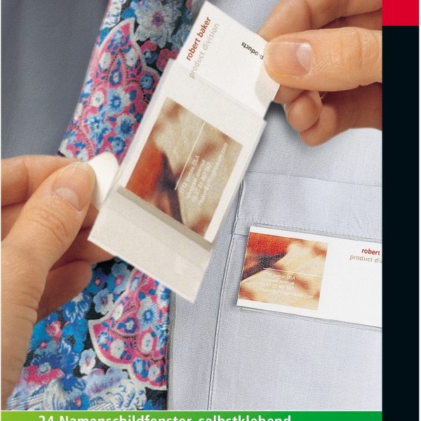 DUFCO Namensschilder 53001.44 40x75mm 24 Stück