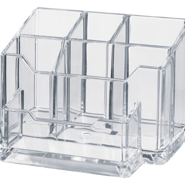 DUFCO Stifteköcher Optima Acryl 62780440 6 Fächer 15.4x10.5x10cm tran.