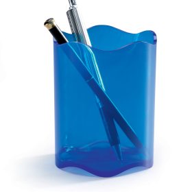 DURABLE Stifteköcher Trend 80x102mm 1701235540 blau-transp.