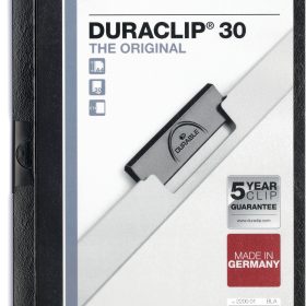 DURABLE Klemmhefter DURACLIP 30 220001 für 30 Blatt A4 schwarz