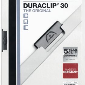 DURABLE Klemmhefter DURACLIP 30 220002 für 30 Blatt A4 weiss