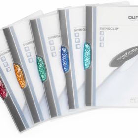 DURABLE Klemmhefter SWINGCLIP A4 228400 farbig assortiert 5 Stück
