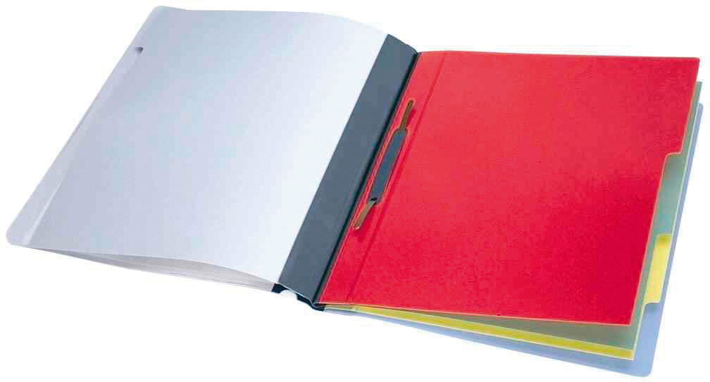 DURABLE-255706-4005546269108 DURABLE Organisationsheft. Divisioflex 255706 für 100 Blatt A4,5-teilig blau – Hochwertig & günstig bei ShopDeca