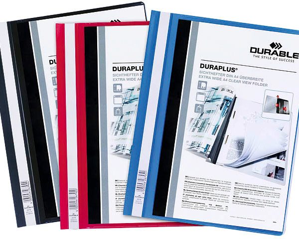 DURABLE Angebotshefter DURAPLUS 257900 für 100 Blatt A4 assortiert