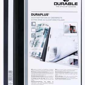 DURABLE Angebotshefter DURAPLUS 257901 für 100 Blatt A4 schwarz