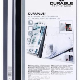 DURABLE Angebotshefter DURAPLUS 257910 für 100 Blatt A4 grau