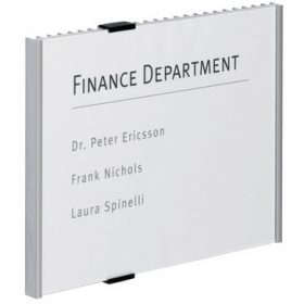 DURABLE Türschild Info Sign A4 480723 silber, aluminium 297x210mm