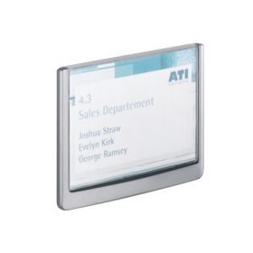 DURABLE Türschild Click Sign 486137 graphit,Kunststoff 149x105.5mm