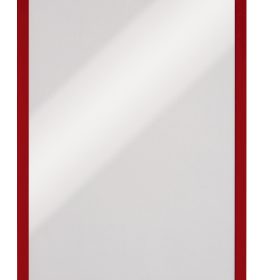 DURABLE Sichtfenster Duraframe 487303 rot, selbstklebend 2 Stück