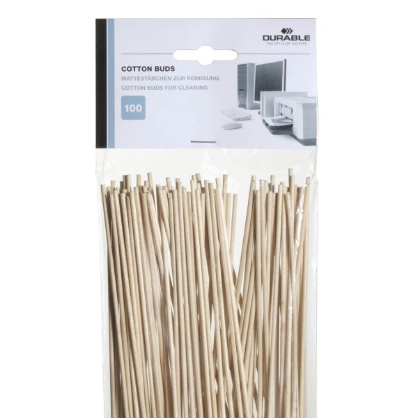 DURABLE Cotton Buds 578902 Wattestäbchen 100 Stück