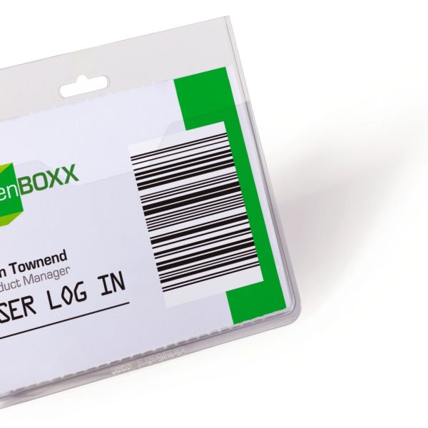 DURABLE Namensschild m/Tasche 90x60mm 813619 20 Stück