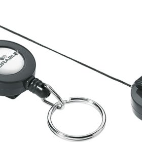 DURABLE Ausweiskarten-Halter 822258 10 Stück mit Schlüsselring