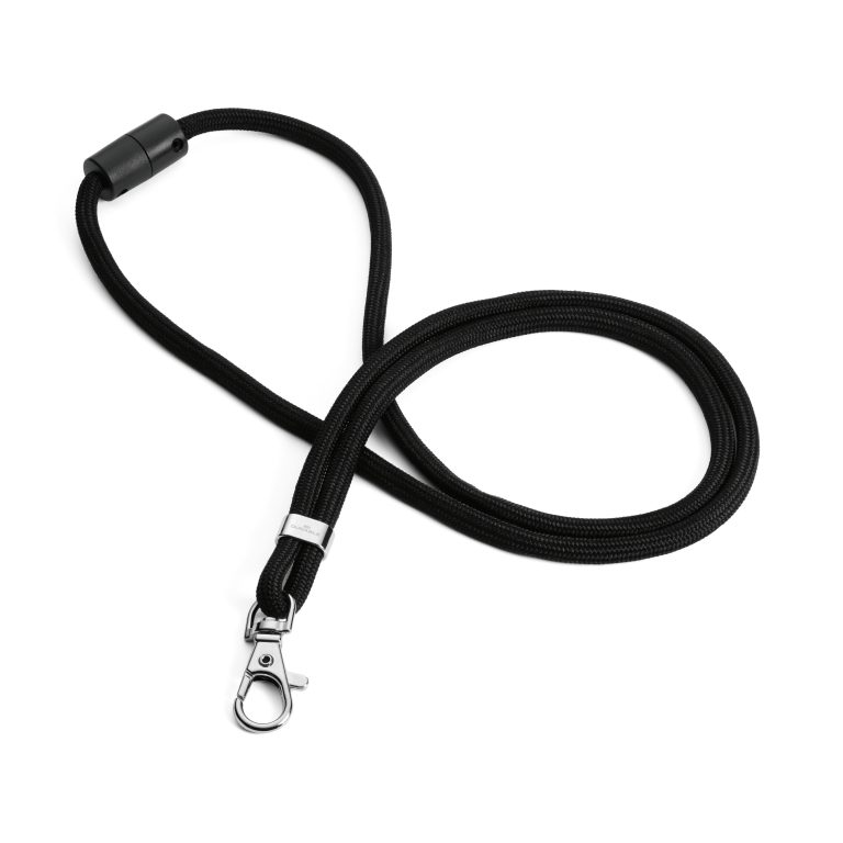 DURABLE Textilband rPET 824101 mit Karabiner 10 Stück