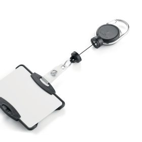 DURABLE Ausweishalter Jojo EX.STRONG 868901 54x87mm, schwarz, für 1 Karte