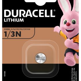 DURACELL Knopfbatterie Lithium CR1/3N CR11108, CR1, 2L76, 3V 1 Stück