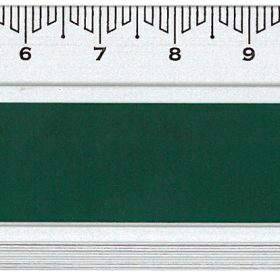 DUX Lineal Joy Color 15cm FA-JC/15G Alu, grün