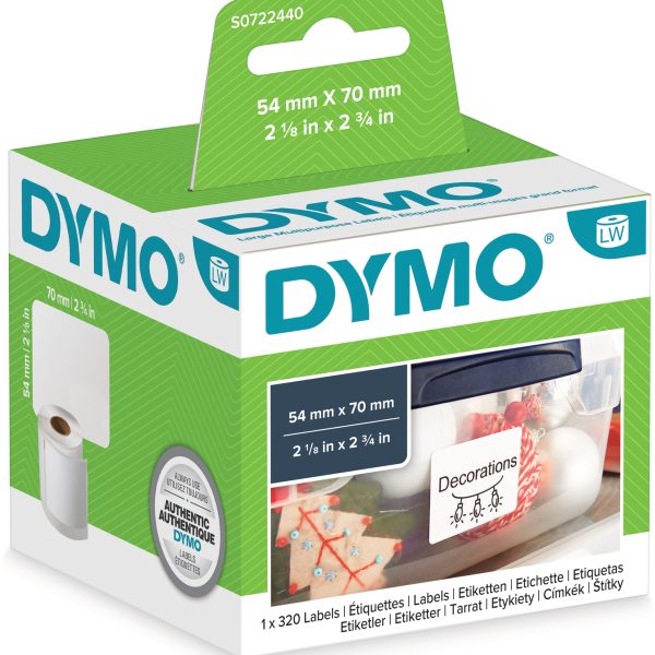 DYMO Disketten-Etiketten S0722440 perm.70x54mm 300 Stück