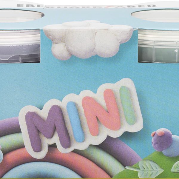 EBERHARD FABER Spielknete Set 572505 Pastell 4 Stück