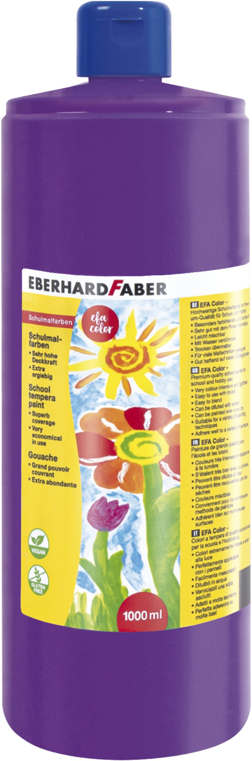 EBERHARD-FABER-575037-4087205750370 EBERHARD FABER Deckfarbe 1000ml 575037 purpur violett – Hochwertig & günstig bei ShopDeca