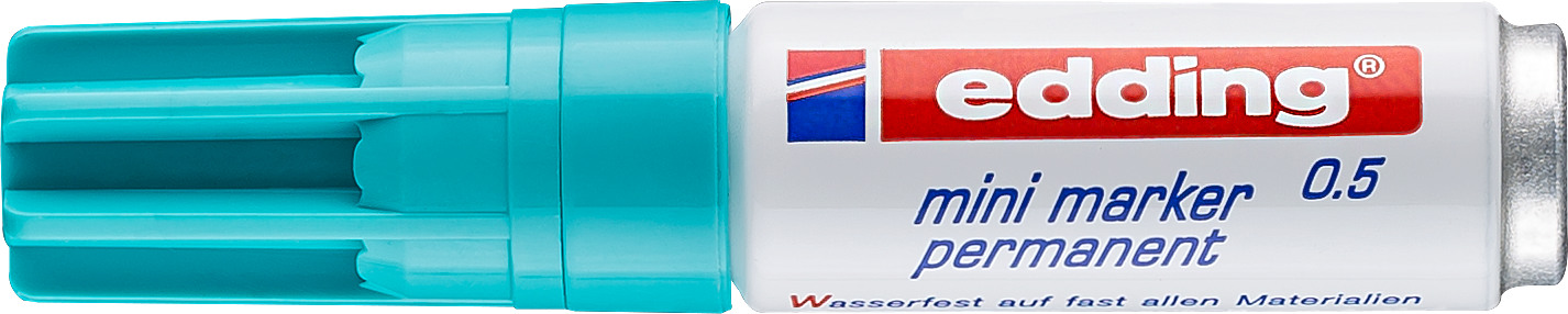 EDDING-0-14-4004764864867 EDDING Mini Marker permanent 1,5-3mm 0-14 türkis – Hochwertig & günstig bei ShopDeca