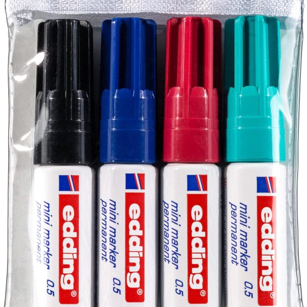 EDDING Mini Marker 0-E4 ass. 4 Stück