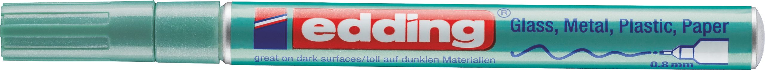 EDDING Paintmarker 780 0,8mm 002516-074 grün met.