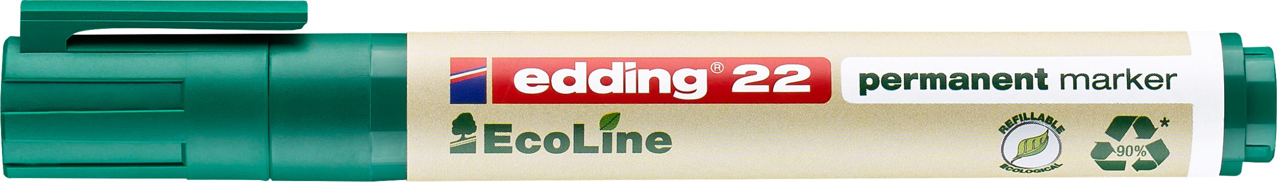 EDDING Permanent Marker 22 1.0-5.0mm 22-4 grün